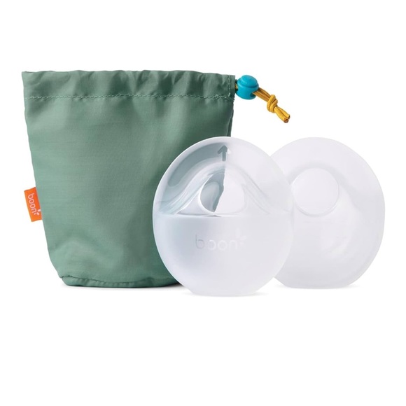Boon Milk Collectors (2) with Travel Pouch - Picture 1 of 5